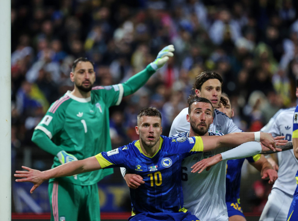 Fudbaleri Italije i Danske bez plasmana na Svetsko prvenstvo, BiH i Češka posle penala do Mundijala