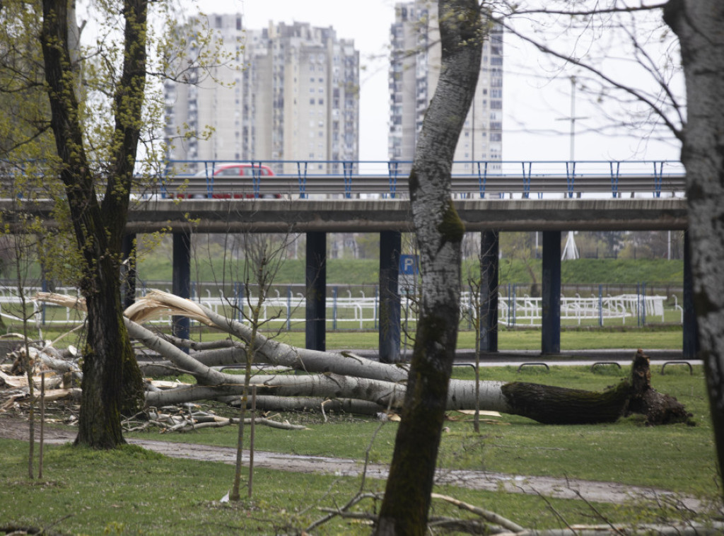Hrvatska: Vetar prevrnuo prikolicu, obustavljen saobraćaj i na Krčkom mostu