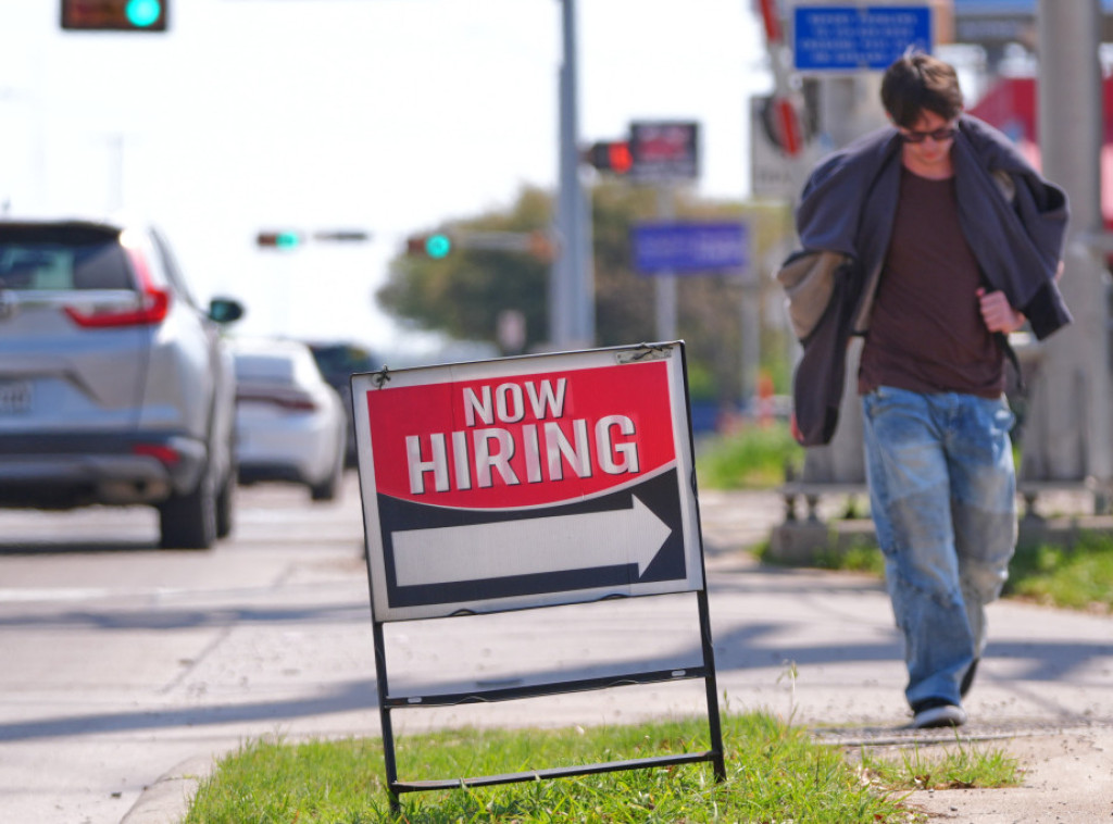 ADP: U privatnom sektoru u SAD u martu zaposleno 62.000 ljudi, više od očekivanog