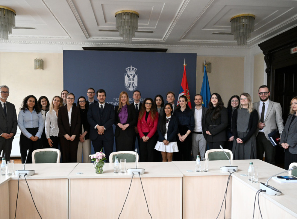 Nevena Jovanović razgovarala sa polaznicima Bečke diplomatske akademije u Beogradu