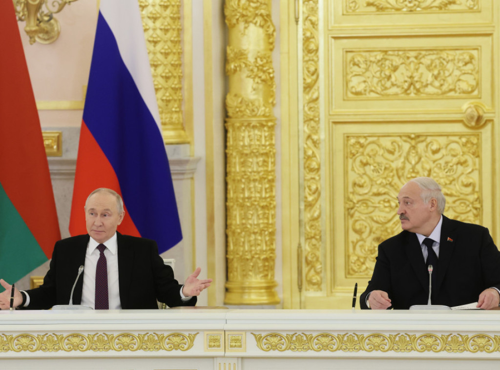 Putin čestitao Lukašenku Dan jedinstva naroda Rusije i Belorusije