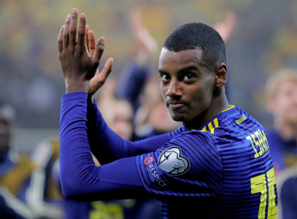 Švedski fudbaler Aleksander Isak se vratio treninzima sa ekipom Liverpula