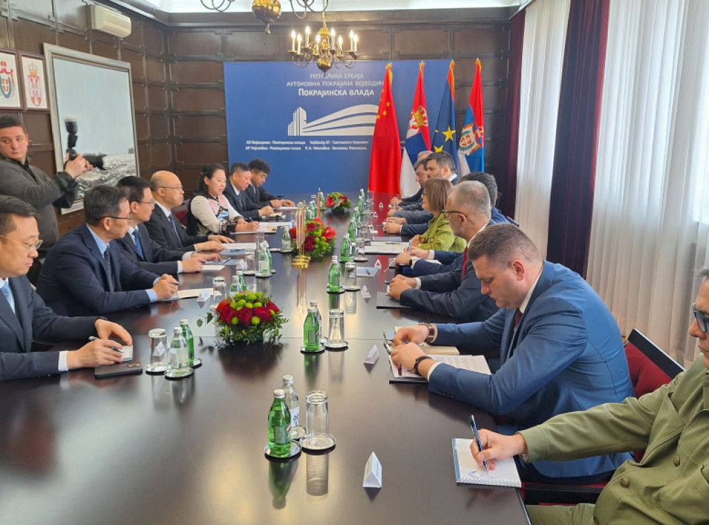 Gojkovic meets with governor of China's Hebei province