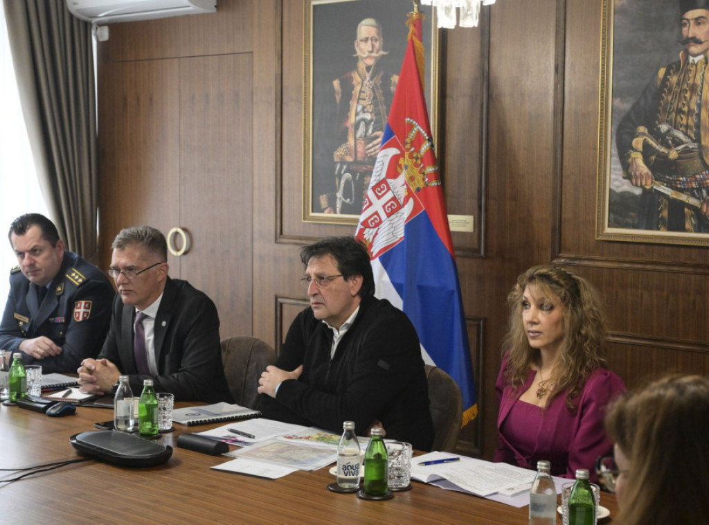 Bratislav Gašić na sastanku sa ministrima odbrane evropskih zemalja povodom situacije u Libanu