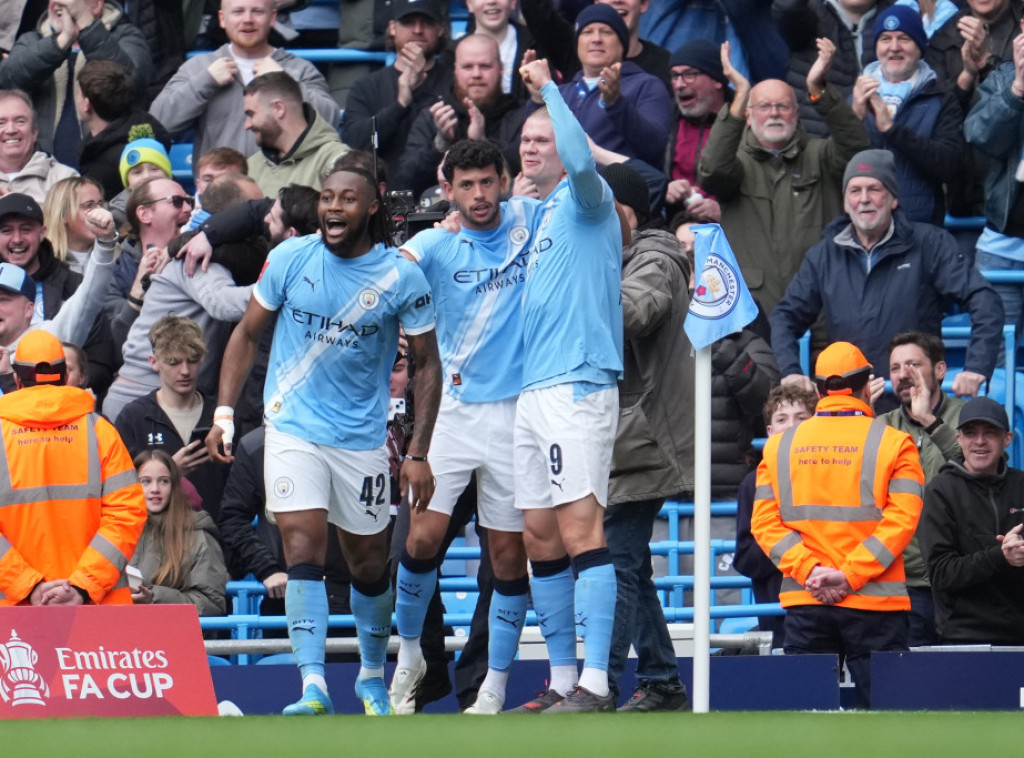 Fudbaleri Mančester Sitija prvi polufinalisti engleskog FA kupa
