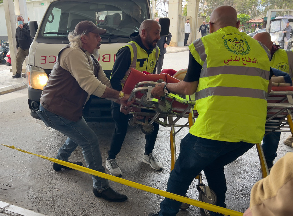 Četvoro poginulo, desetine povređene u izraelskom napadu na Bejrut