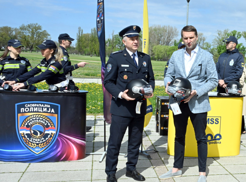Održana akcija "Kaciga glavu čuva", AMSS apeluje na vozače da poštuju propise