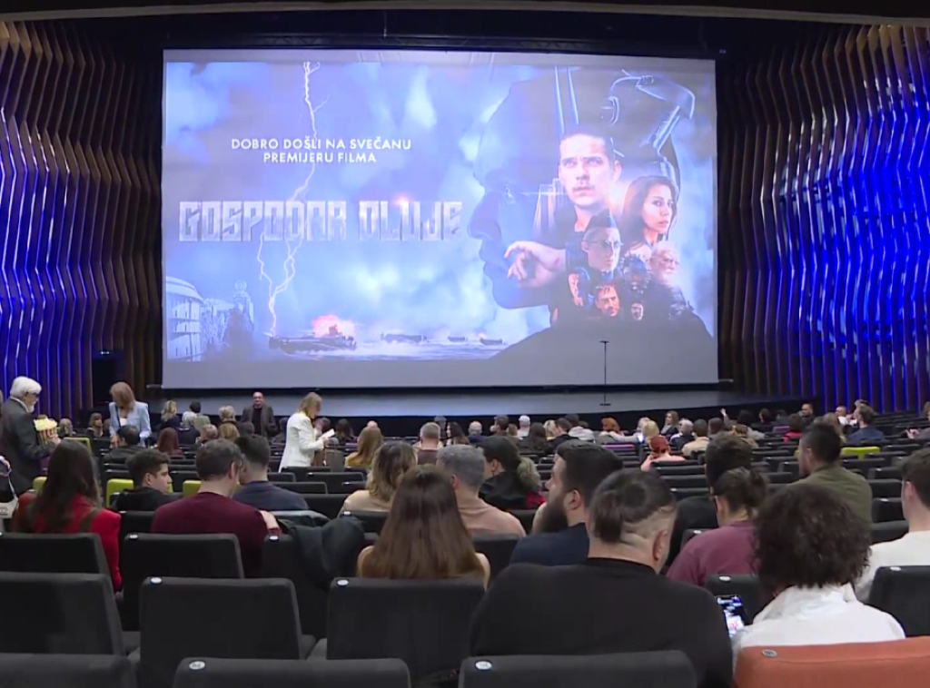 Film "Gospodar Oluje" premijerno prikazan u Mts dvorani