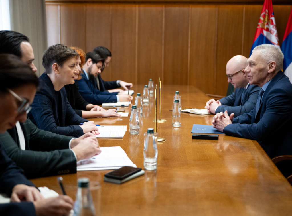 Brnabic, Botsan-Kharchenko discuss interparliamentary cooperation