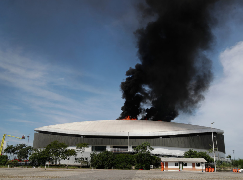 Požar zahvatio velodrom u Olimpijskom parku u Rio de Žaneiru