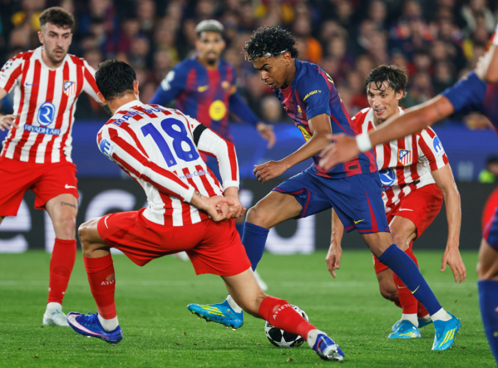 Fudbaleri Atletiko Madrida pobedili Barselonu, PSŽ savladao Liverpul u Ligi šampiona