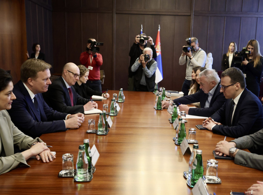 Petković razgovarao sa Sorensenom o dijalogu i rešenjima za tzv. zakone Prištine o strancima i vozilima