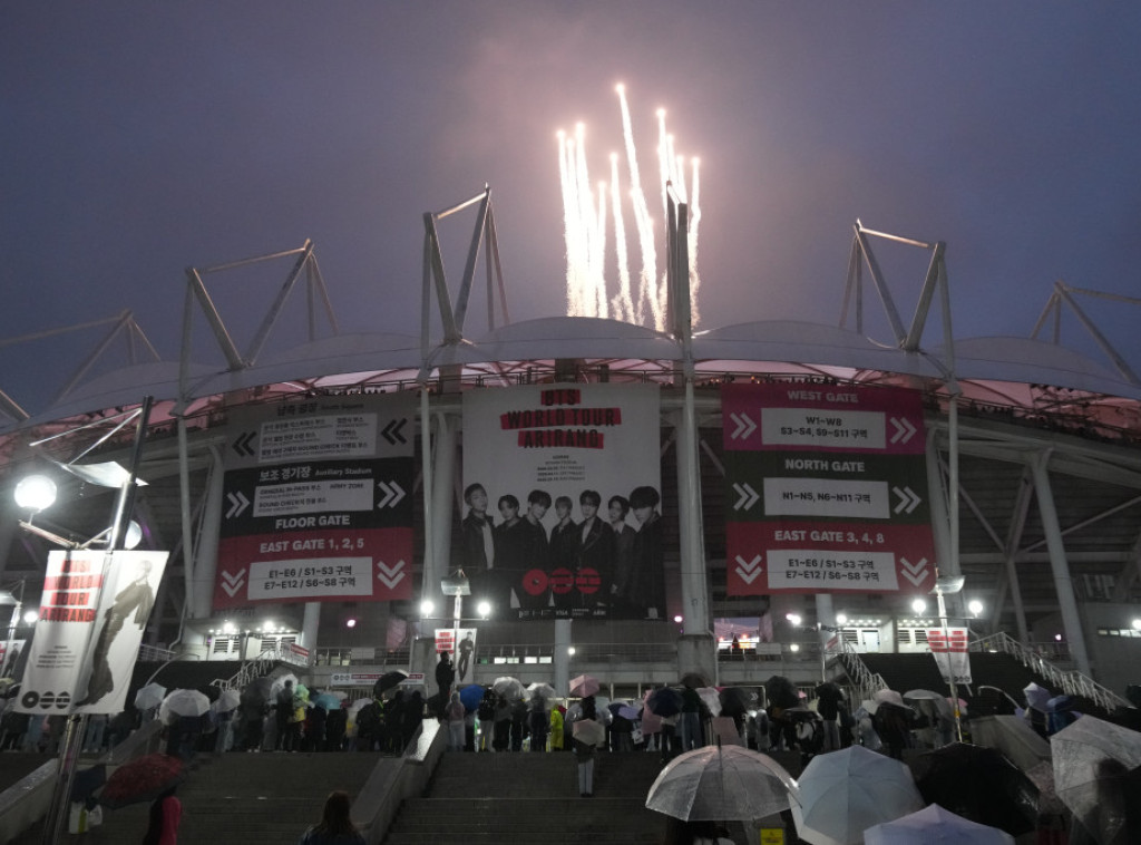 BTS započinje svetsku turneju koncertima u Južnoj Koreji