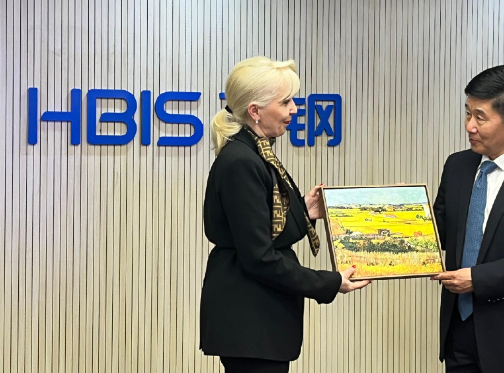 Lazarević u okvoiru posete Kini obišla kompaniju HBIS