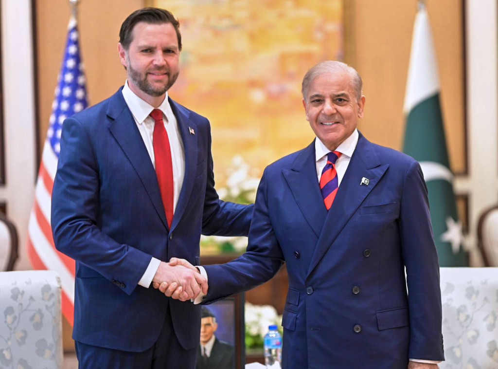 Počeo razgovor Vensa i Šarifa u Islamabadu o ratu sa Iranom