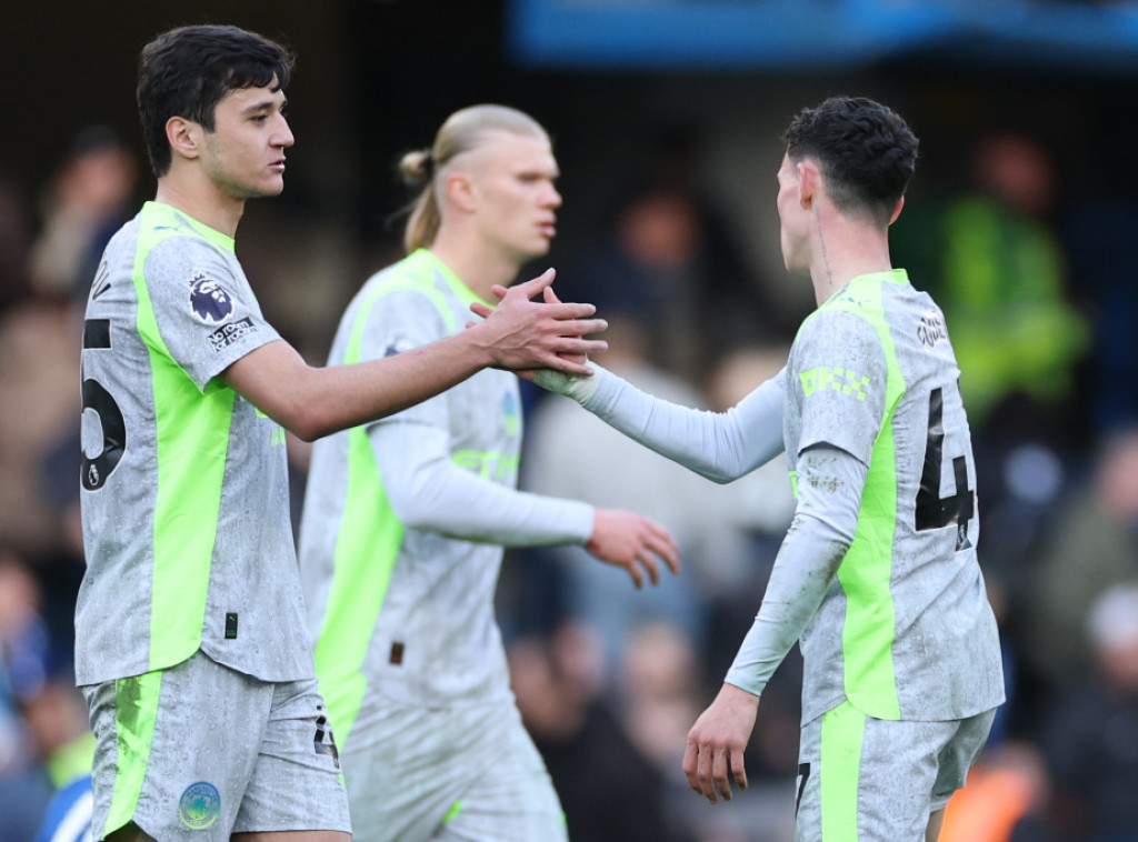 Fudbaleri Mančester Sitija deklasirali Čelsi i vratili se u trku za titulu