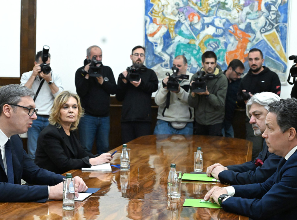 Vučić počeo sastanak sa predstavnicima Zelenih Srbije