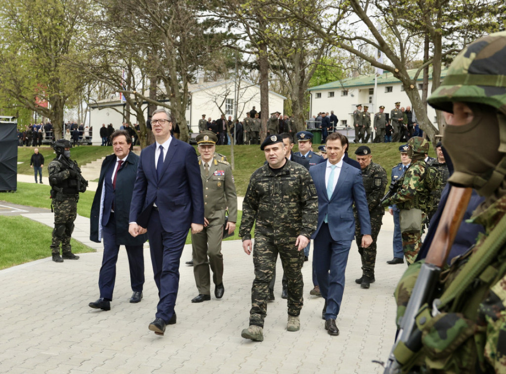 Vučić: "Kobre" jedan od stubova očuvanja bezbednosnog sistema Srbije