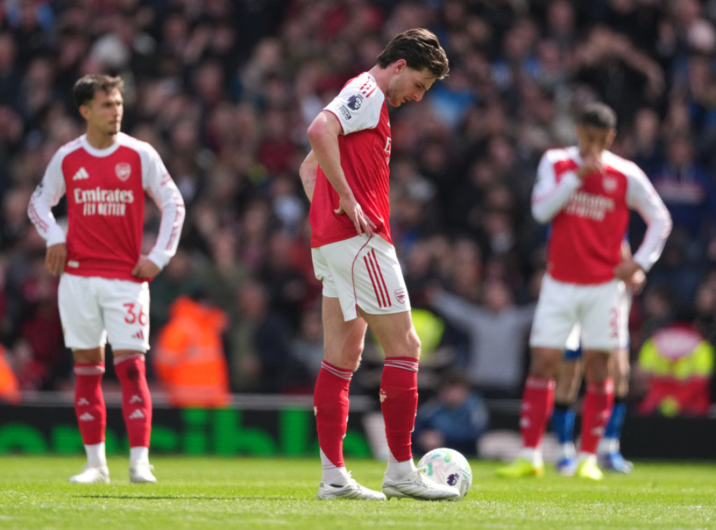 Fudbaleri Arsenala Rajs, Saka, Timber, Edegor i Kalafjori neizvesni za meč Lige šampiona