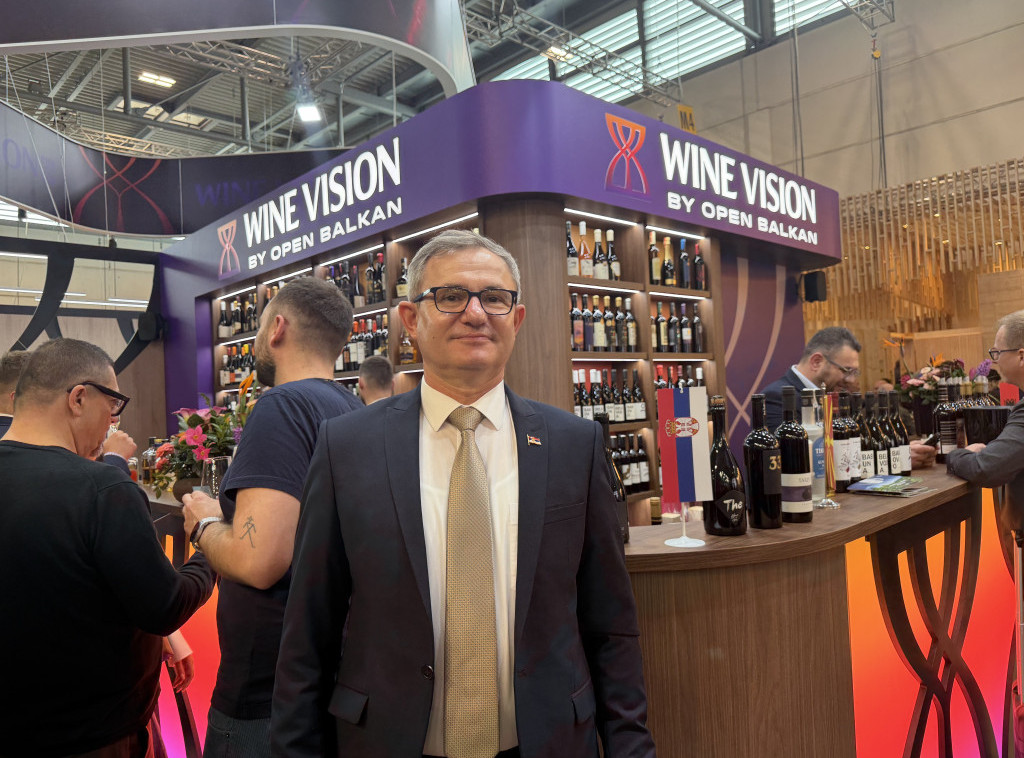 Ministar Glamočić razgovarao sa gruzijskim kolegom na sajmu Vinitaly u Veroni o jačanju saradnje Srbije i Gruzije