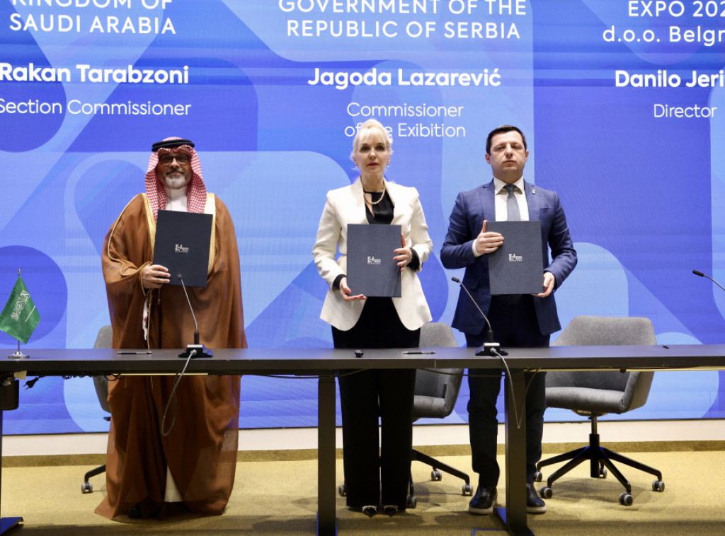 Potpisan ugovor o učešću Saudijske Arabije na Ekspu 2027. u Beogradu