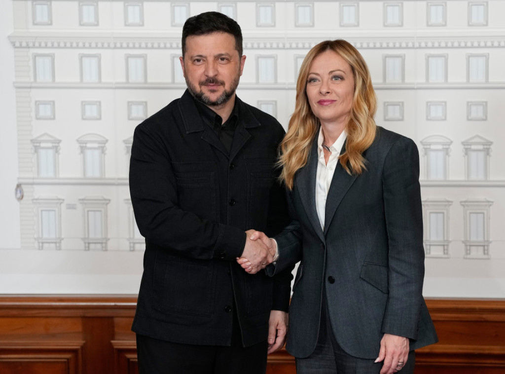 Đorđa Meloni: Italija i Evropa uvek uz Kijev, bezbednost EU je takođe ugrožena