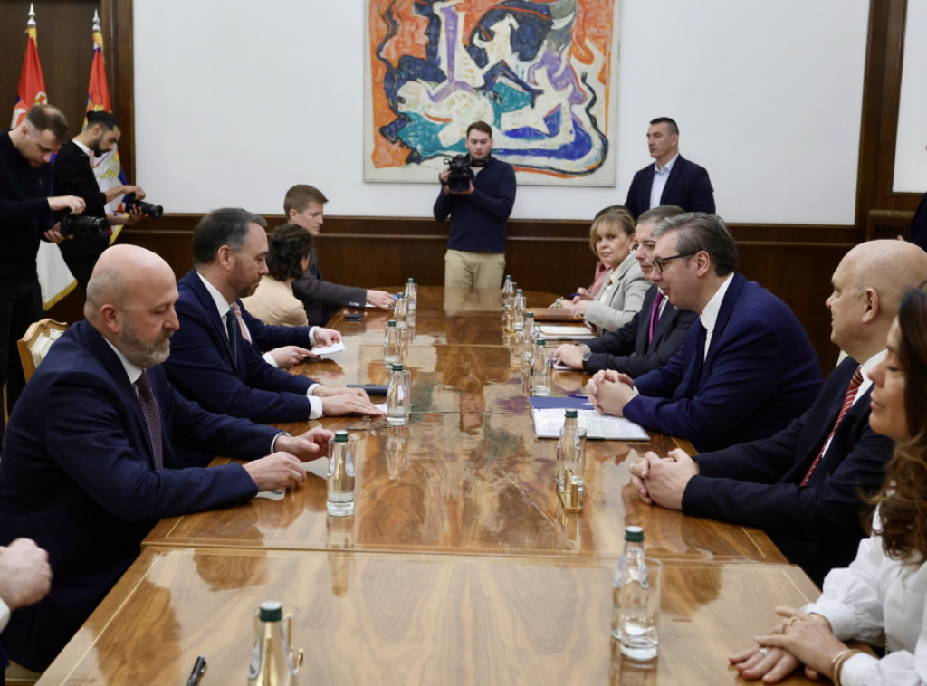 Vučić sa Prevoom o ekonomskoj saradnji sa Belgijom i evropskom putu Srbije