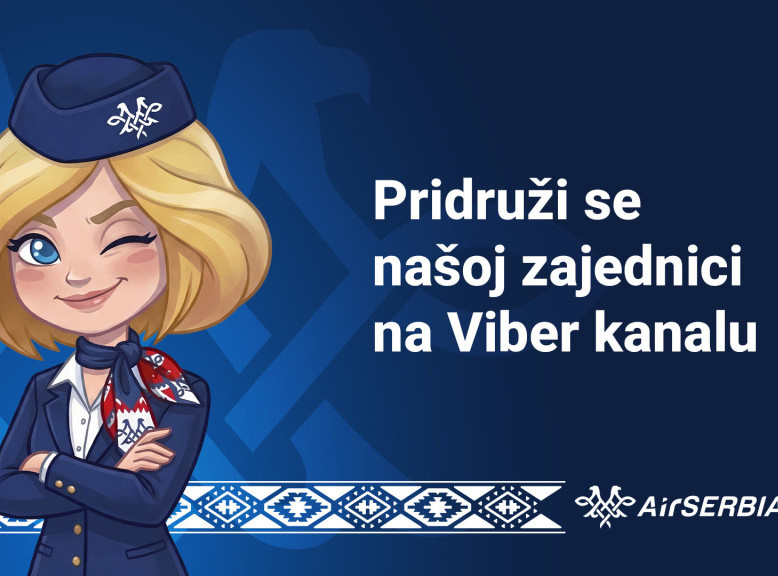 Er Srbija pokreće zvanični Viber kanal kako bi unapredila komunikaciju sa putnicima
