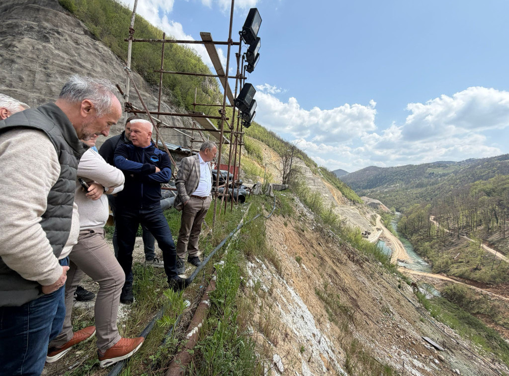 Goran Puzović obišao gradilište brane Svračkovo: Nema opasnosti, ali ima pokušaja obmane