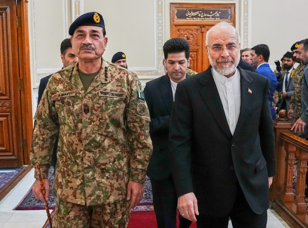 Komandant pakistanske vojske sreo se u Teheranu sa predsednikom iranskog parlamenta
