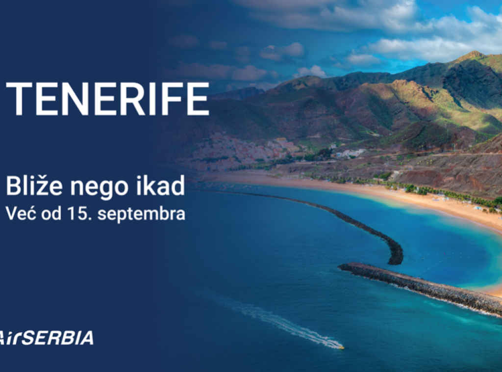 Er Srbija od 15. septembra uvodi liniju do ostrva Tenerife