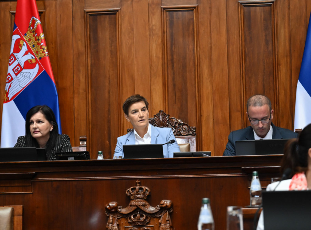 Brnabić: Nigde na svetu stranci ne mogu da dođu u parlament i da kritikuju vašu zemlju