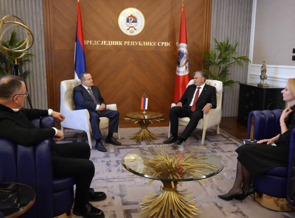 Dačić se sastao sa Karanom i Budimirom: Veze srpskog naroda sa obe strane Drine su trajne i čvrste