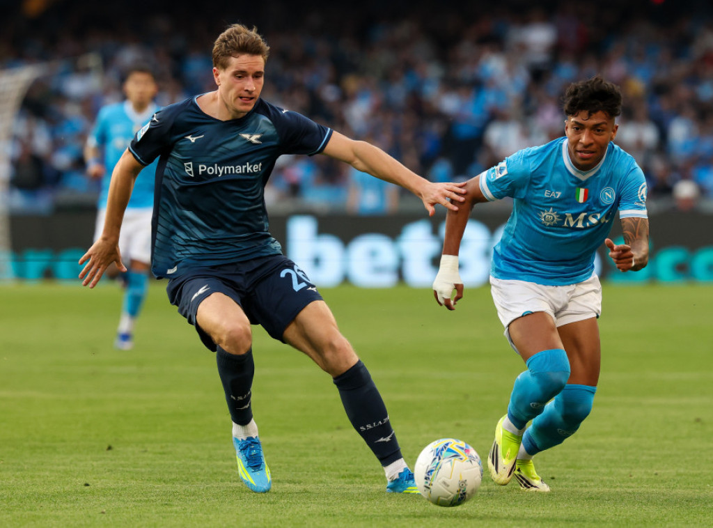 Fudbaleri Lacija nadigrali Napoli u 33. kolu Serije A, Vanja odbranio penal
