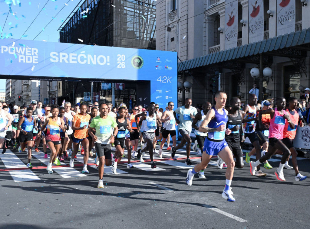 Počeo je 39. Beogradski maraton, učestvuje 14.500 takmičara