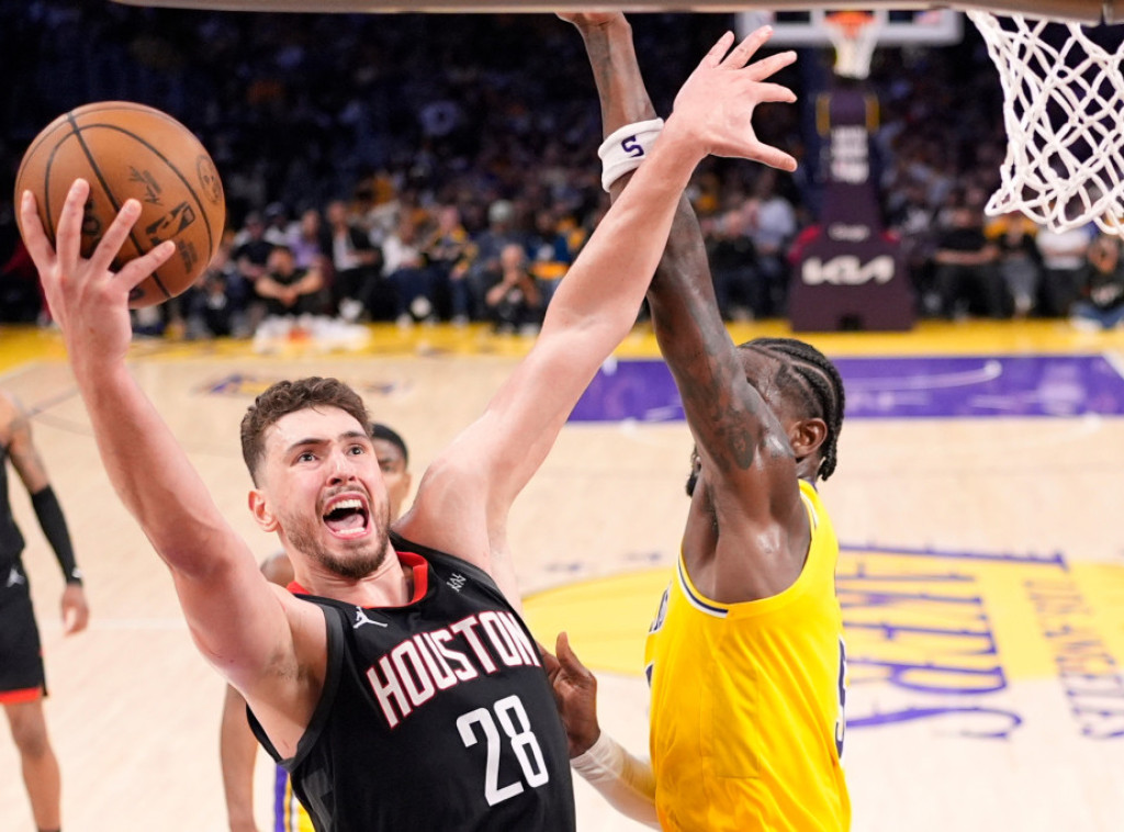 Košarkaši LA Lejkersa nadigrali Hjuston na startu plej-ofa, Njujork bolji od Atlante