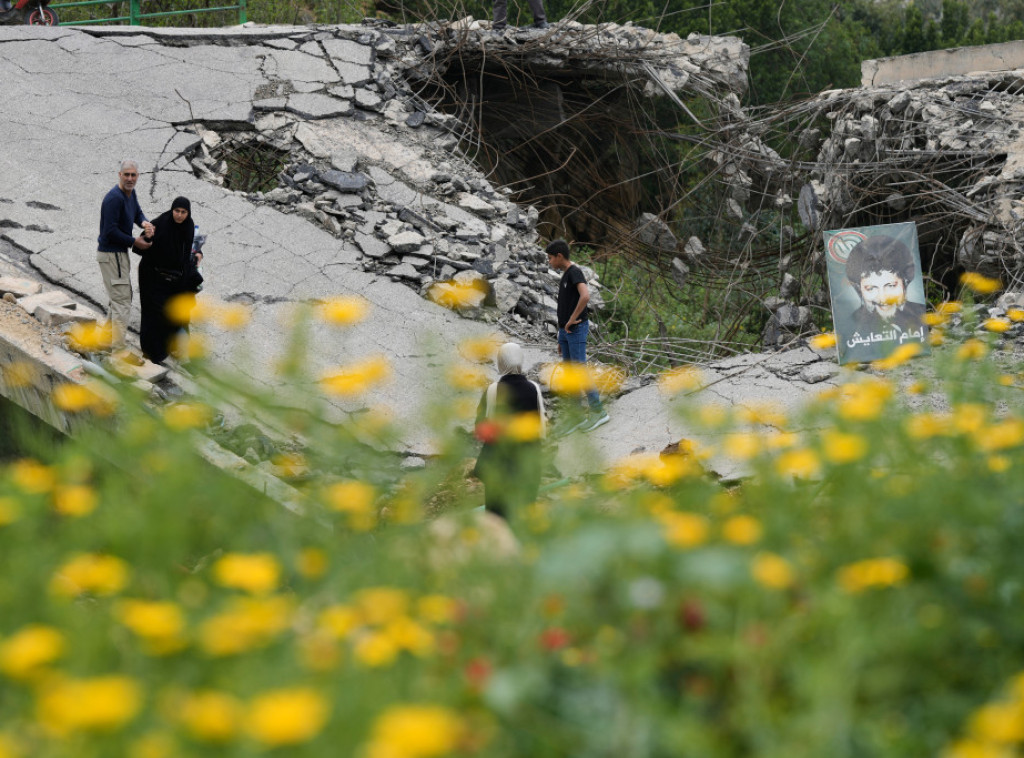 Libanska vojska otvorila put i most, koji su oštećeni u izraelskim napadima