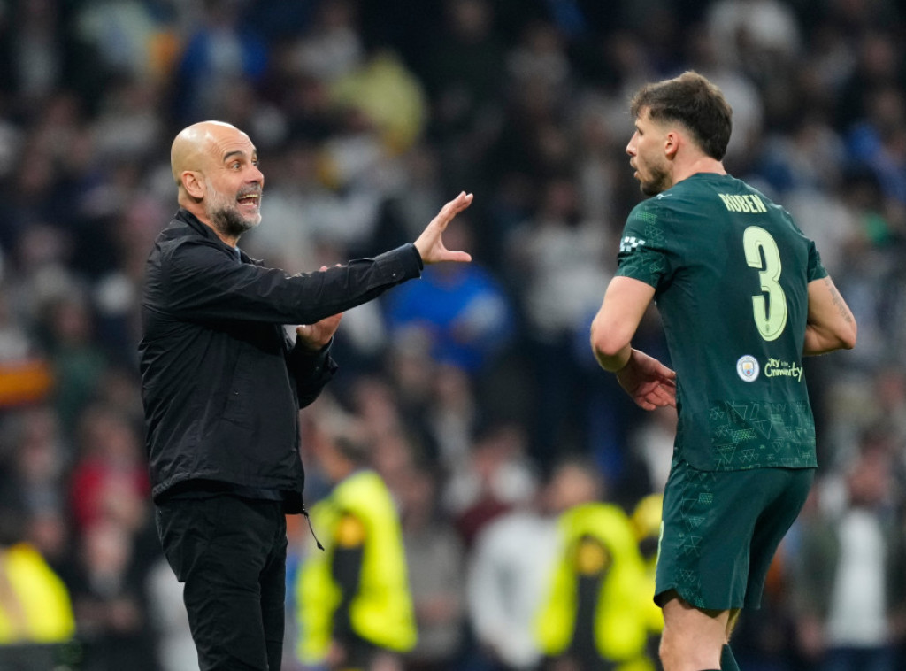 Fudbaleri Mančester sitija Rodri i Ruben Dijaš propuštaju meč protiv Barnlija