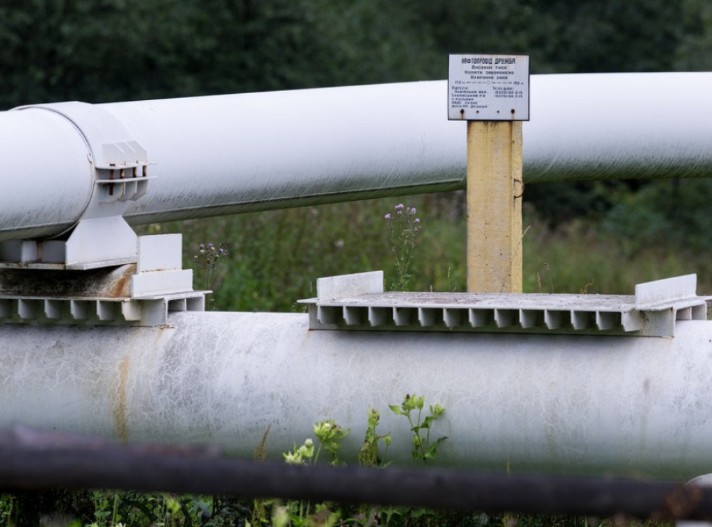 Izvor: Ukrajina će sutra popodne da obnovi transport nafte kroz naftovod Družbu
