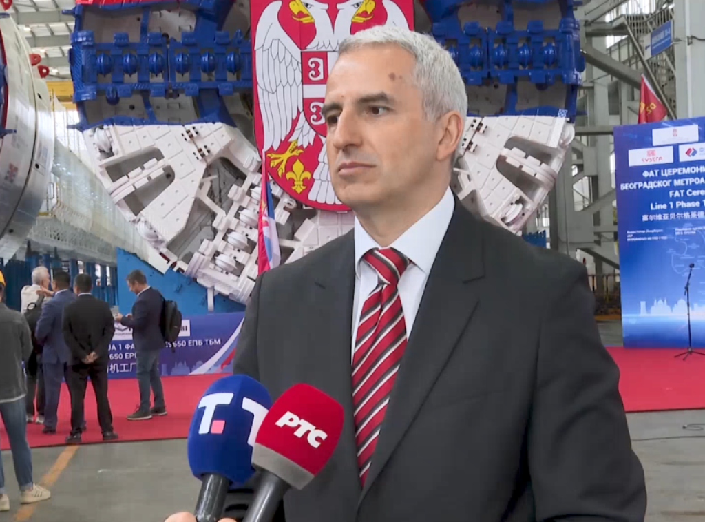 Andreja Mladenović: Završene 'krtice', počelo tehničko testiranje za beogradski metro