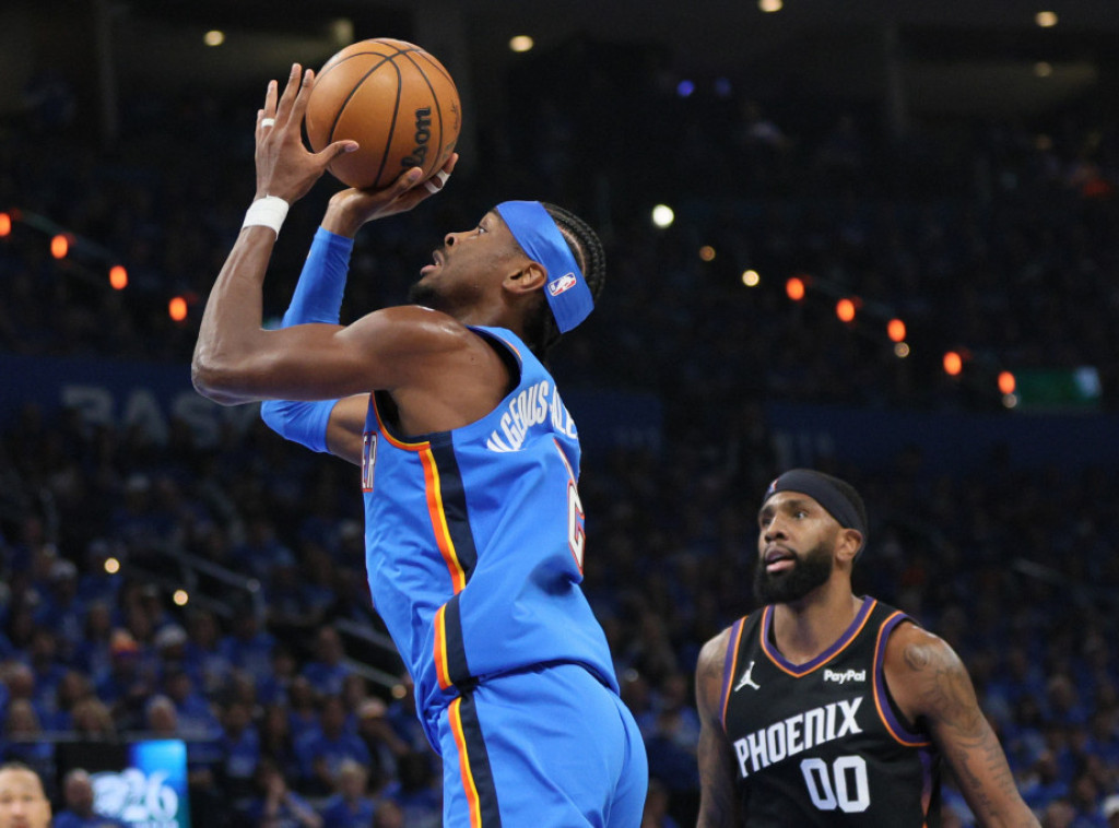 Šej Gildžes-Aleksander najbolji igrač u neizvesnim završnicama ove sezone u NBA ligi