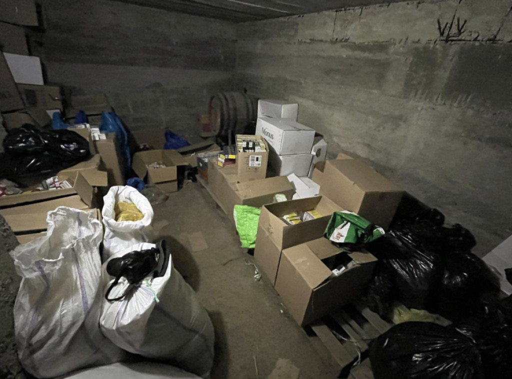 Policija u Kraljevu zaplenila skoro 500 kilograma rezanog duvana