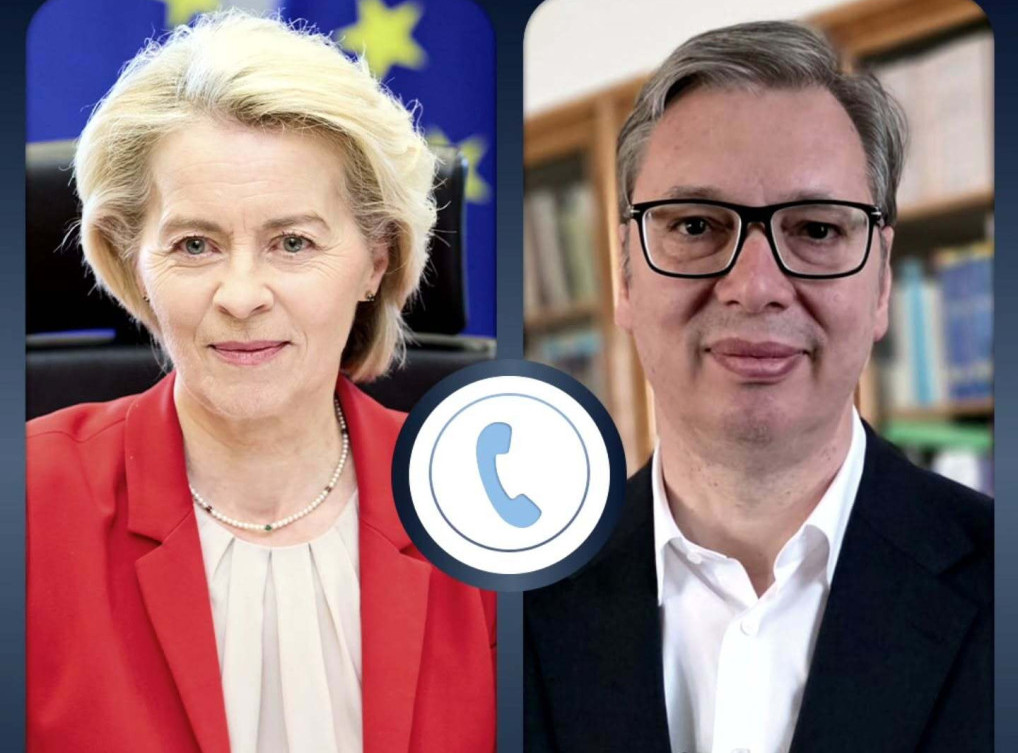 Vučić razgovarao sa Ursulom fon der Lajen: Srbija je posvećena ubrzanom sprovođenju reformi