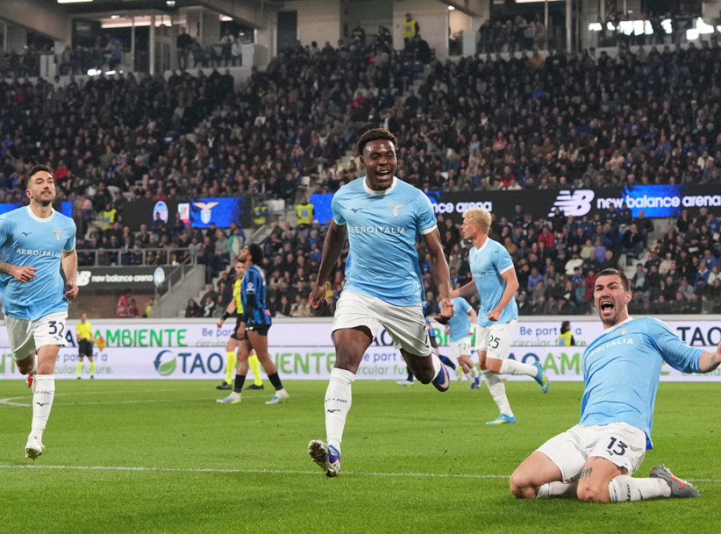 Fudbaleri Lacija posle penala pobedili Atalantu za plasman u finale Kupa Italije