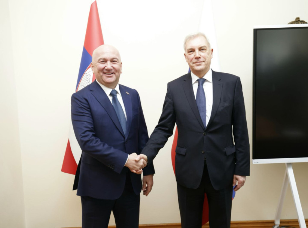 Nenad Popović sa Aleksandrom Gruškom razgovarao o daljem jačanju bilateralne saradnje Srbije i Rusije