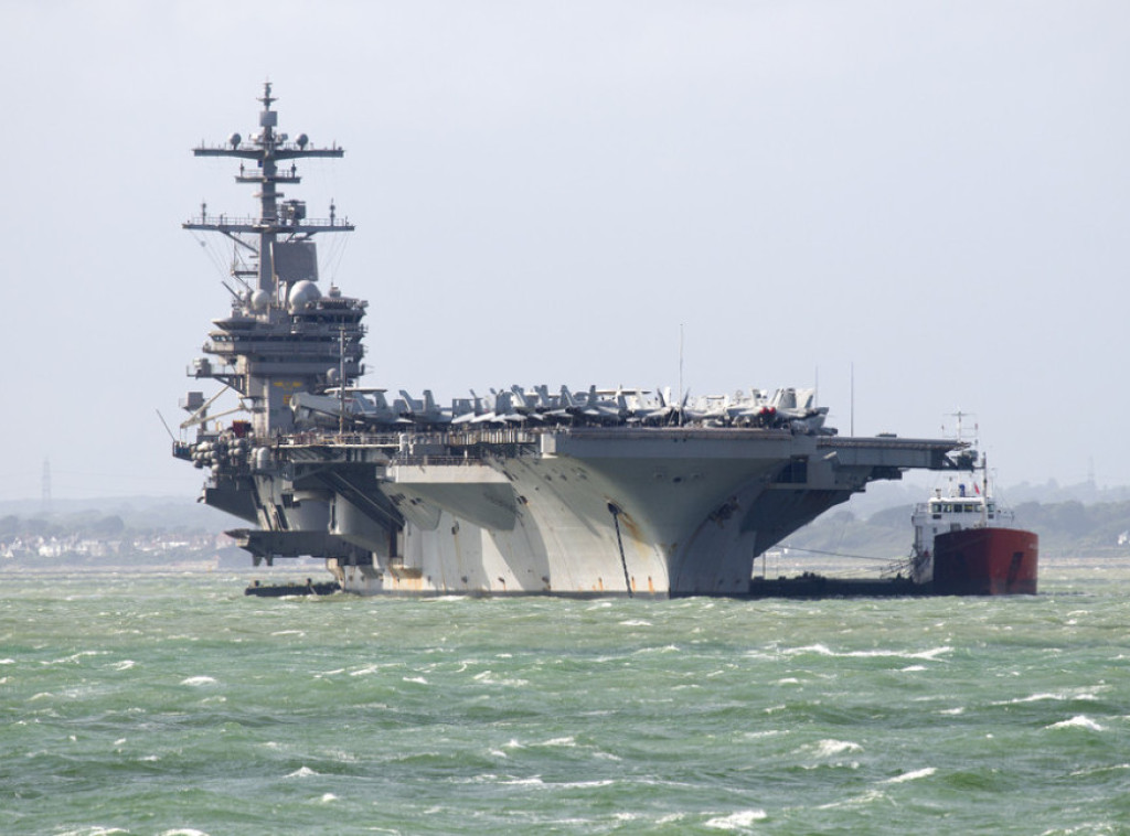 Treći američki nosač aviona stigao na Bliski istok