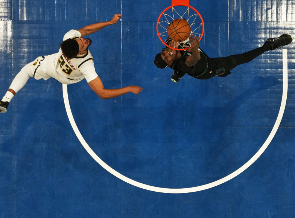 Košarkaši Minesote poveli 2:1 protiv Denvera, Jokić zabeležio dabl-dabl