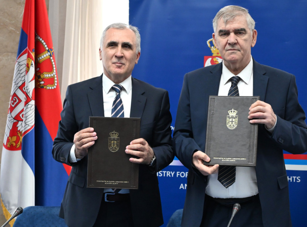 Beriša i dekan Fakulteta za diplomatiju i bezbednost potpisali Memorandum o saradnji