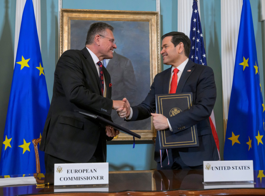 Vašington: Potpisan Memorandum za strateško partnerstvo SAD i EU o retkim mineralima