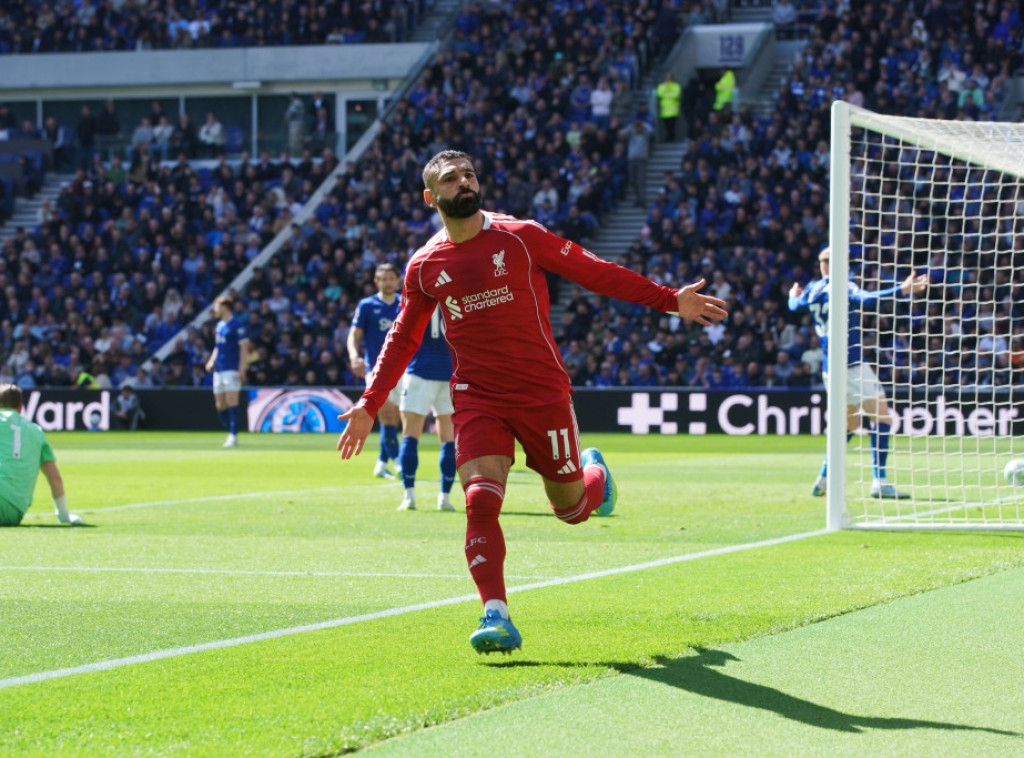 Fudbaler Liverpula Mohamed Salah zbog povrede ne igra do kraja sezone